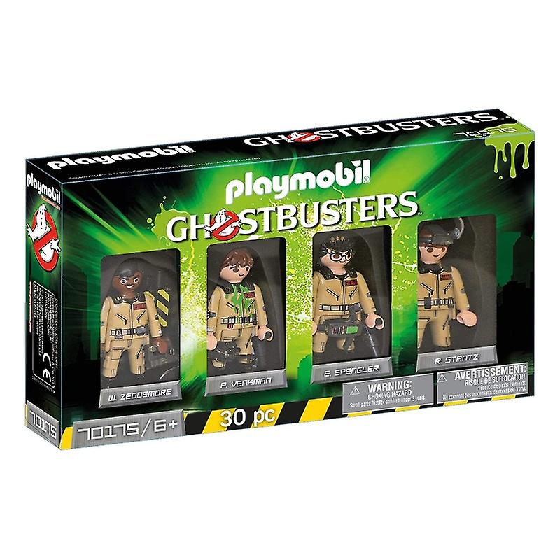 Playmobil Ghostbusters - Zeddemore - Venkman - Spengler - Stantz Figures (70175)