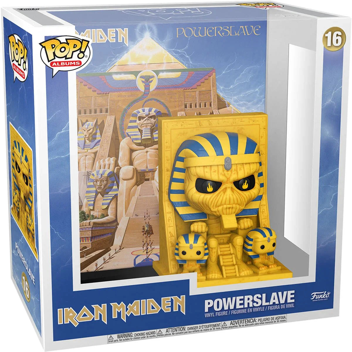 Funko Pop! Albums #16 - Iron Maiden - Powerslave Album Figure with Case LOW STOCK