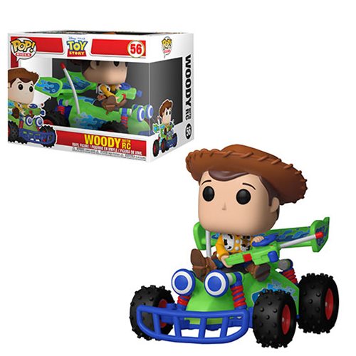 Funko Pop! Rides #56 - Toy Story - Woody with RC Vinyl Figure (37016) LOW STOCK