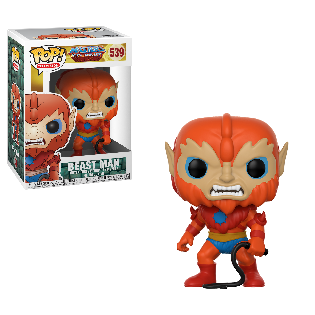 Funko Pop! Television - Masters of the Universe #539 - Beast Man Vinyl Figure (21813) LAST ONE!