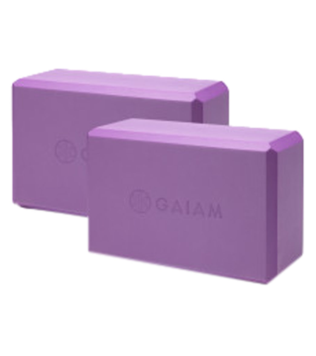 Gaiam 2 Pack Yoga Blocks