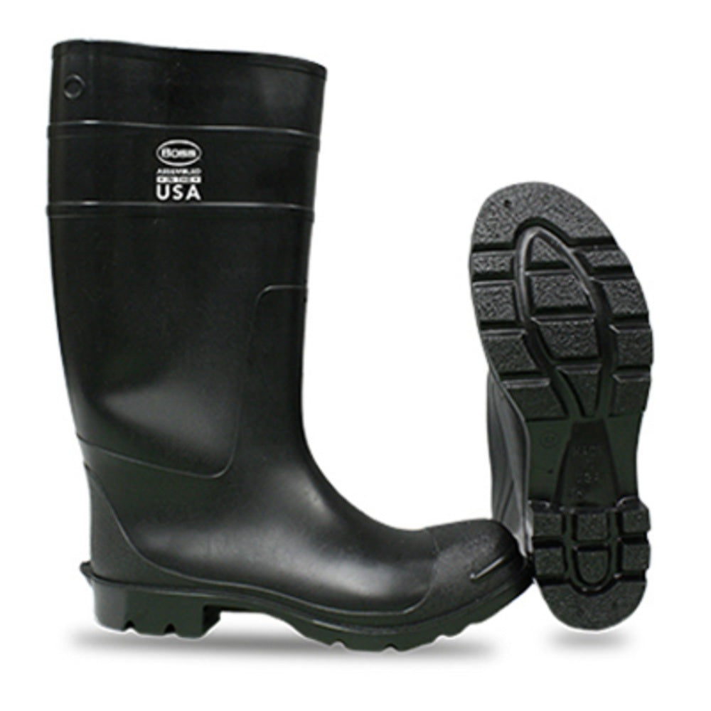 Boss 2KP396211 PVC Knee Plain Toe Boot, #11 x 16 inch