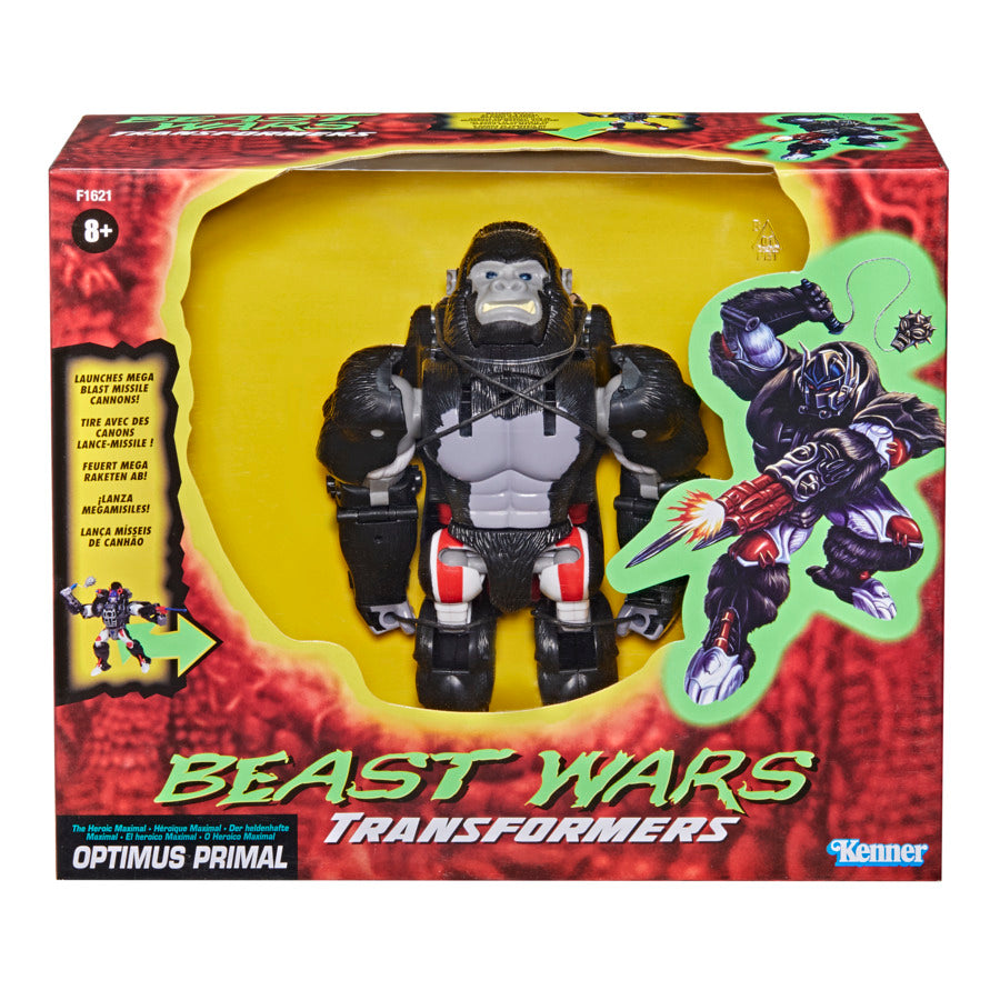 Beast Wars: The Transformers Kenner Vintage Collection - Optimus Primal Exclusive Action Figure (F1621) LOW STOCK