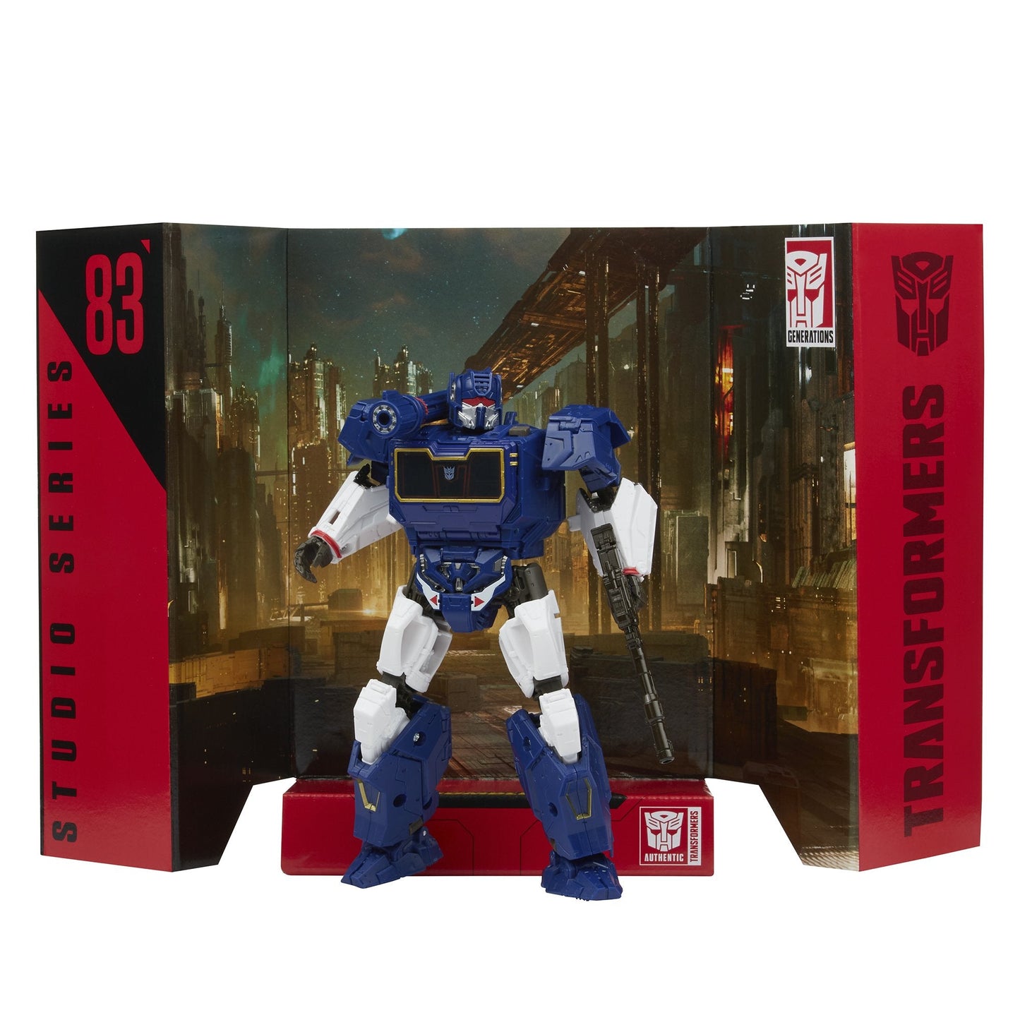 Transformers - Studio Series 83 - Bumblebee Movie - Voyager Class Soundwave Action Figure (F3173) LOW STOCK