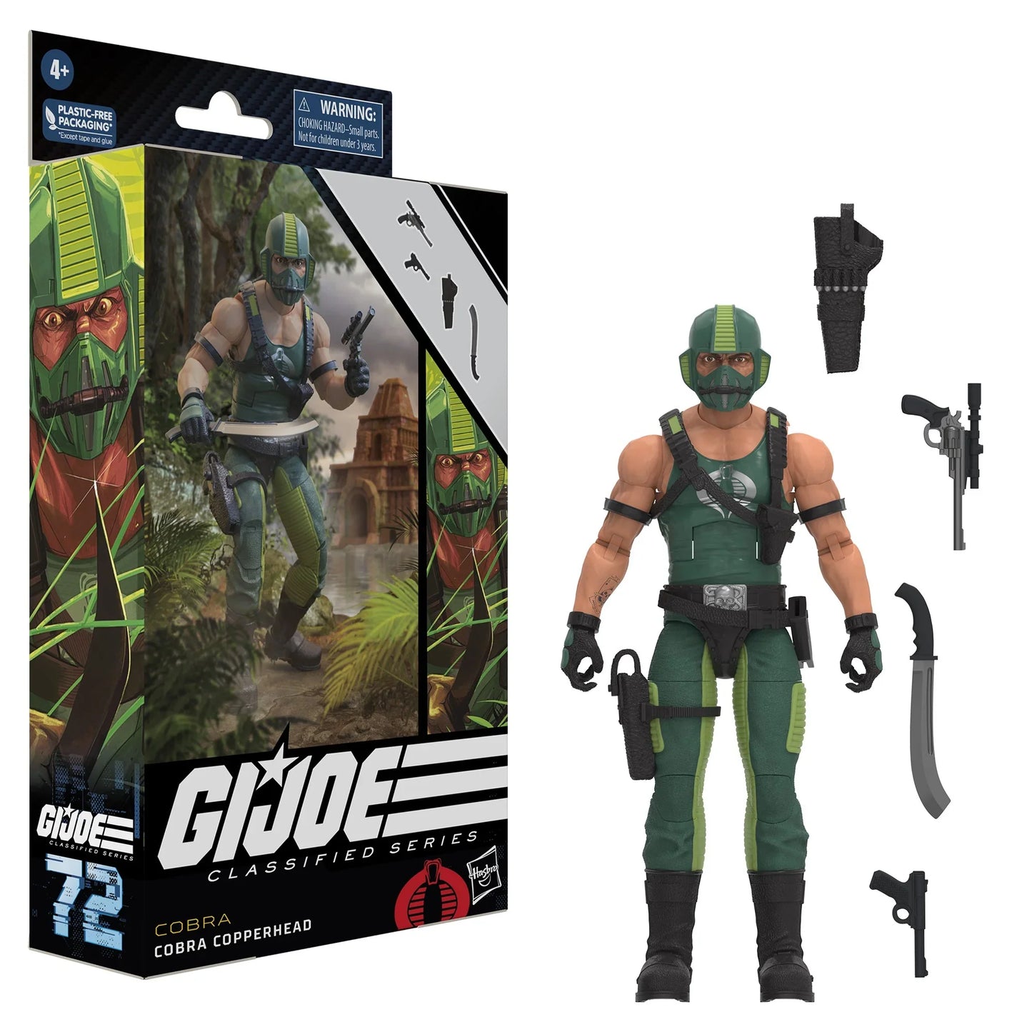G.I. Joe Classified Series #72 - Cobra Copperhead Action Figure (F7464)