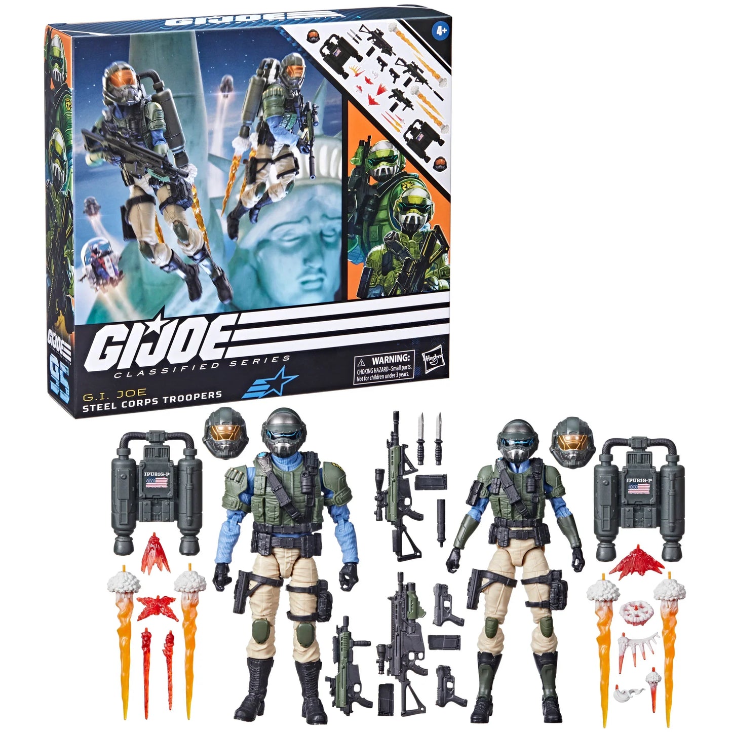 G.I. Joe Classified Series #95 - Steel Corps Troopers Set (F7730) LOW STOCK