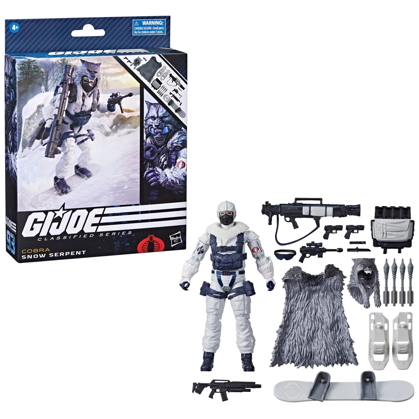 G.I. Joe Classified Series 93 - Snow Serpent Deluxe Action Figure (F7748)