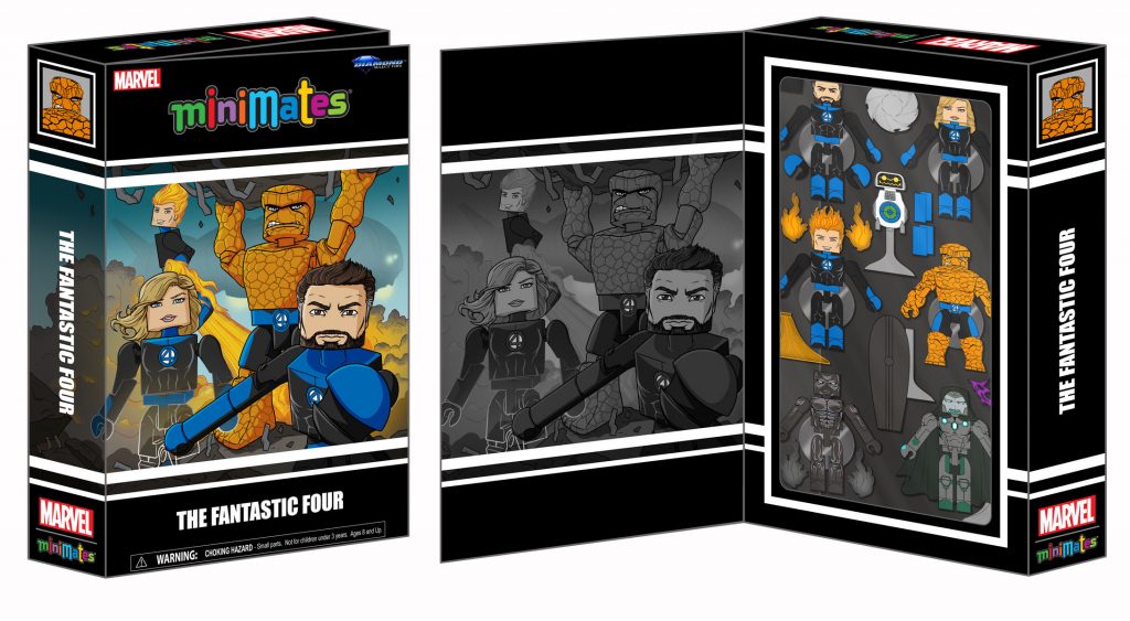 Fantastic Four Minimates Deluxe Box Set - 7-Pack Action Figures (84158) LAST ONE!