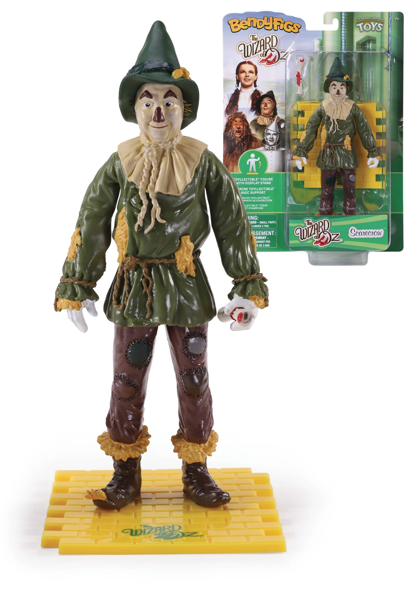 BendyFigs - The Wizard of Oz - Scarecrow Bendyfig Action Figure (NN3042)