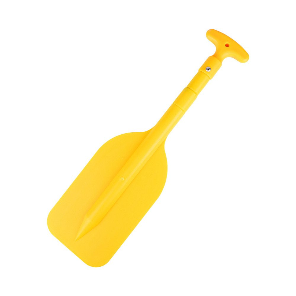 Rinhoo Paddle Rafting Telescopic Aluminum Alloy Paddle Outdoor Boat Kayak Paddling Accessory, Yellow