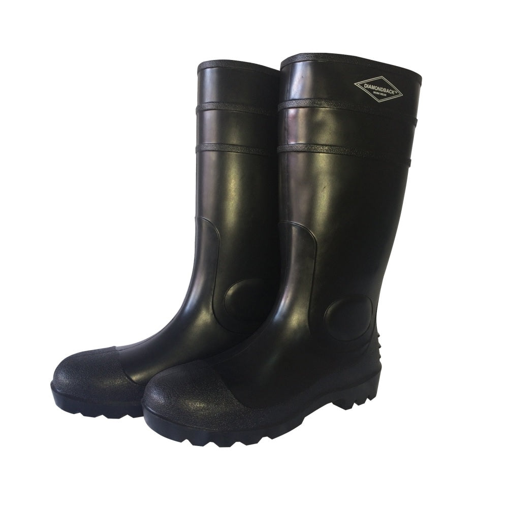 Diamondback L-G06B8 Knee Boots, 8, Black