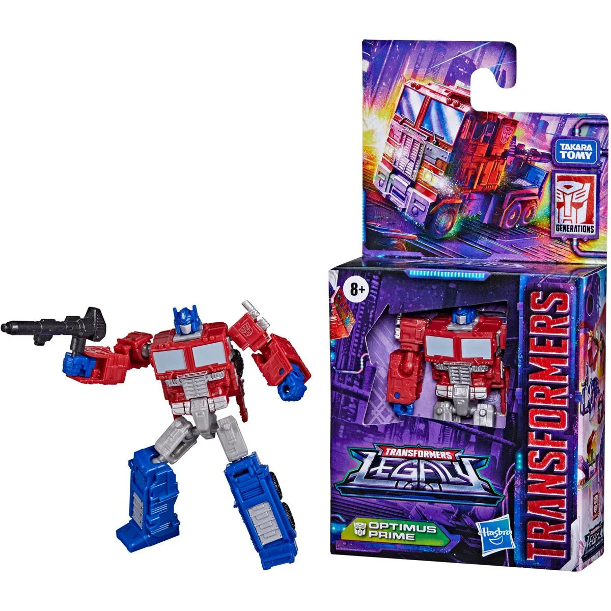 Transformers Generations Legacy - Core Class Optimus Prime Action Figure (F3508)