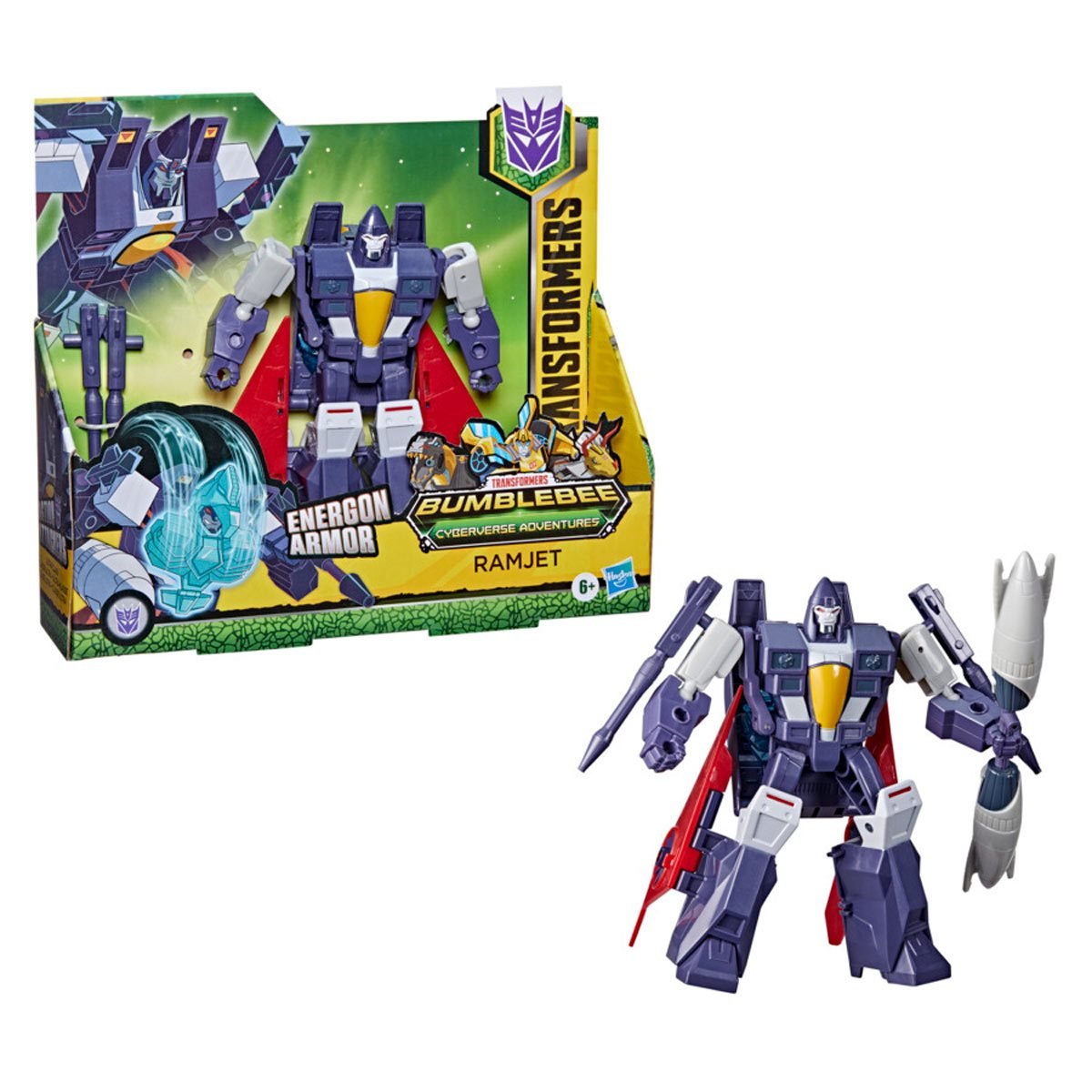 Transformers Bumblebee Cyberverse Adventures - Ultra Class Ramjet Action Figure (F2751) LOW STOCK