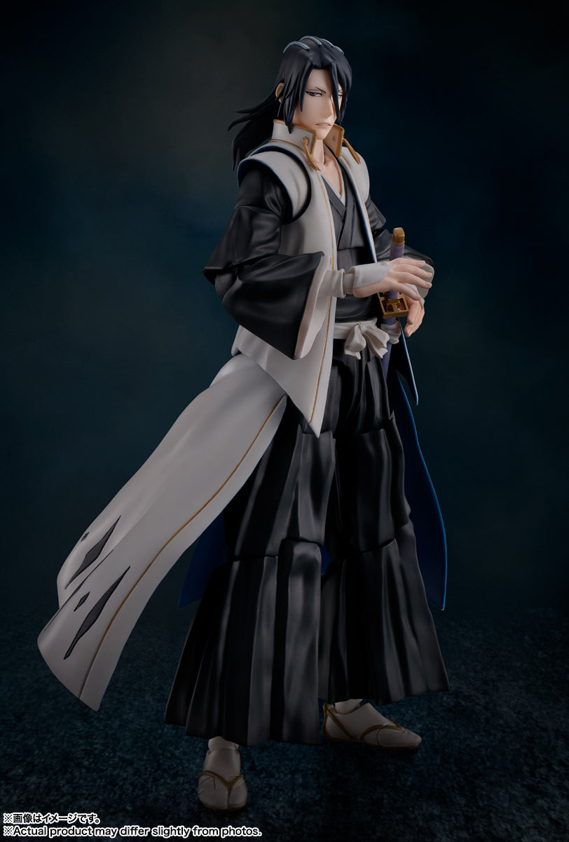 BANDAI SPIRITS BLEACH THOUSAND YEAR BLOOD WAR S.H.FIGUARTS BYAKUYA KUCHIKI FIGURE