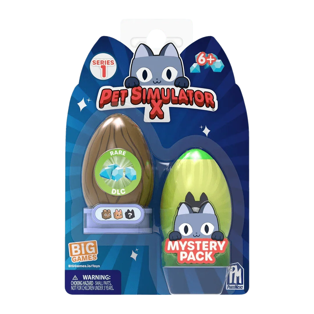 Pet Simulator X Mystery Pets - Mystery Pack 2-Pack (Series 1)