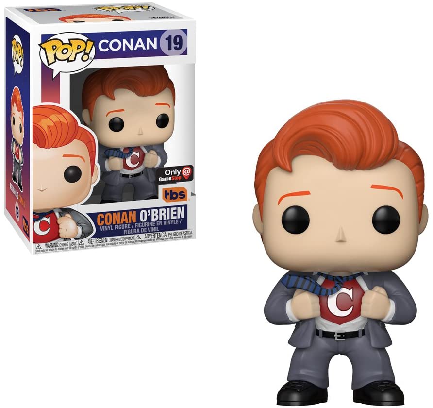 Funko Pop! Conan #19 - Conan O'Brien - Revealed Conan Vinyl Figure Exclusive (33823) LOW STOCK
