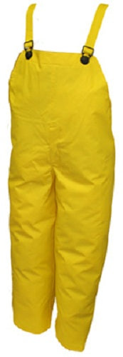 Tingley O56007-3X DuraScrim™ PVC Plain Front Overalls, XXXL, Yellow