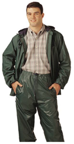 Storm-Champ® S66218-XL Jacket & Elastic Waist Pant Complete Rainsuit, X-Large