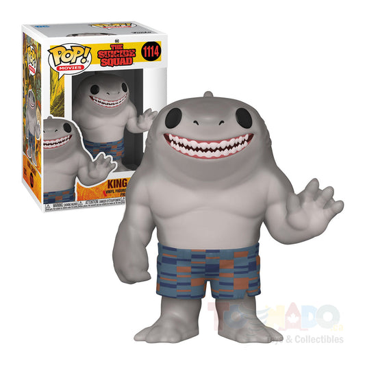 Funko Pop! Movies #1114 - The Suicide Squad - King Shark Vinyl Figure (56019)