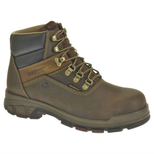 Wolverine W10315-09-5M Men's Cabor EPX Waterproof 6" Boot, Dark Brown, Size 9.5