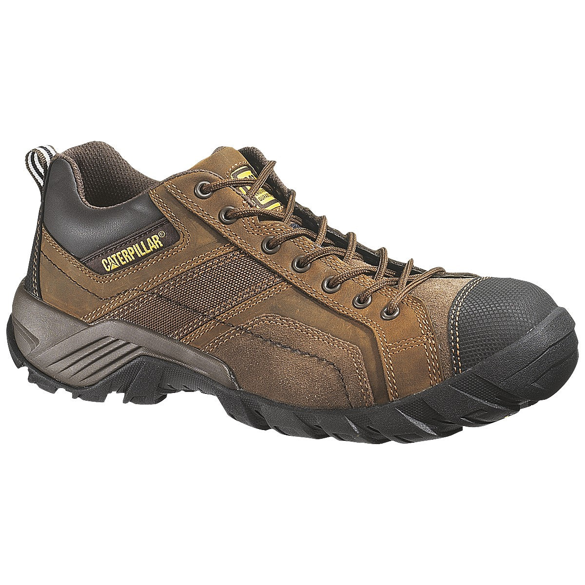 Cat® P89957-11-5M Caterpillar® Argon Composite Toe Work Shoe, Dark Brown, 11.5 M