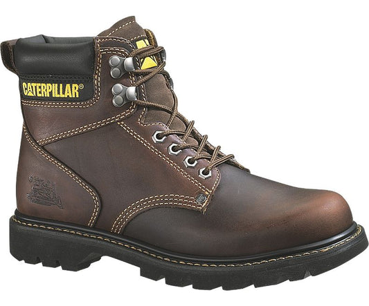 Cat® P72365-9-5M Caterpillar® Men's Second Shift Work Boot, Tan, Size 9.5 M