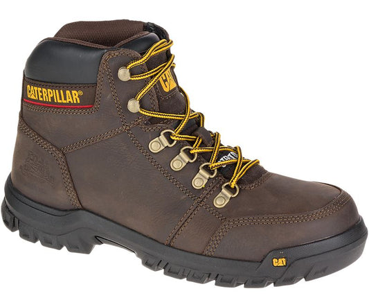 Cat P90803-8.5M Men's Outline Slip Resistant Steel Toe Work Boot,Medium,Size 8.5