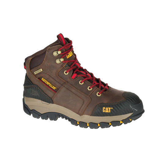 Cat P74065-13.0W Men's Navigator Waterproof Soft-Toe Work Boot, Clay, 13 Wide