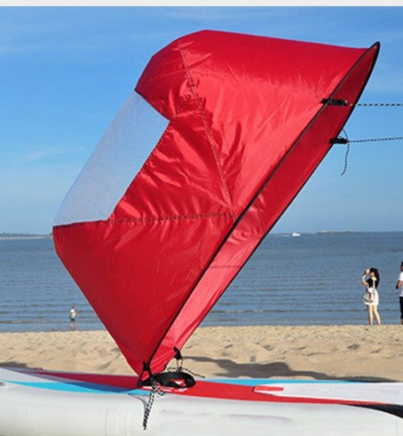 Folding Kayak Sail Wind Paddle Sailing Popup Paddle Board Durable Canoe Sail Rowing Downwind Boat GND Products