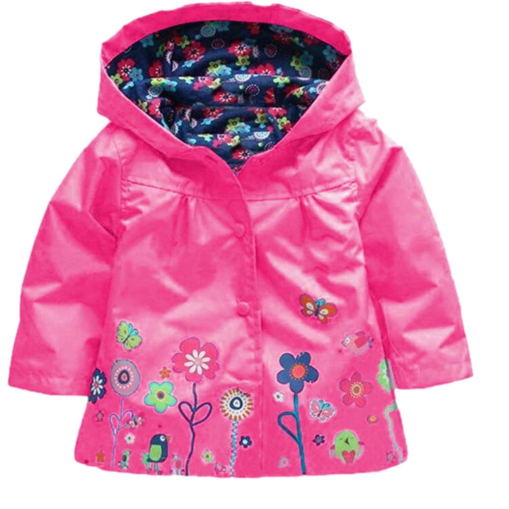 Christmas Gifts Deals 2022,Jovati Fall Outfits for Baby Girls Girl Baby Kid Waterproof Hooded Coat Jacket Outwear Raincoat Hoodies for Spring, Fall, Winter on Clearance