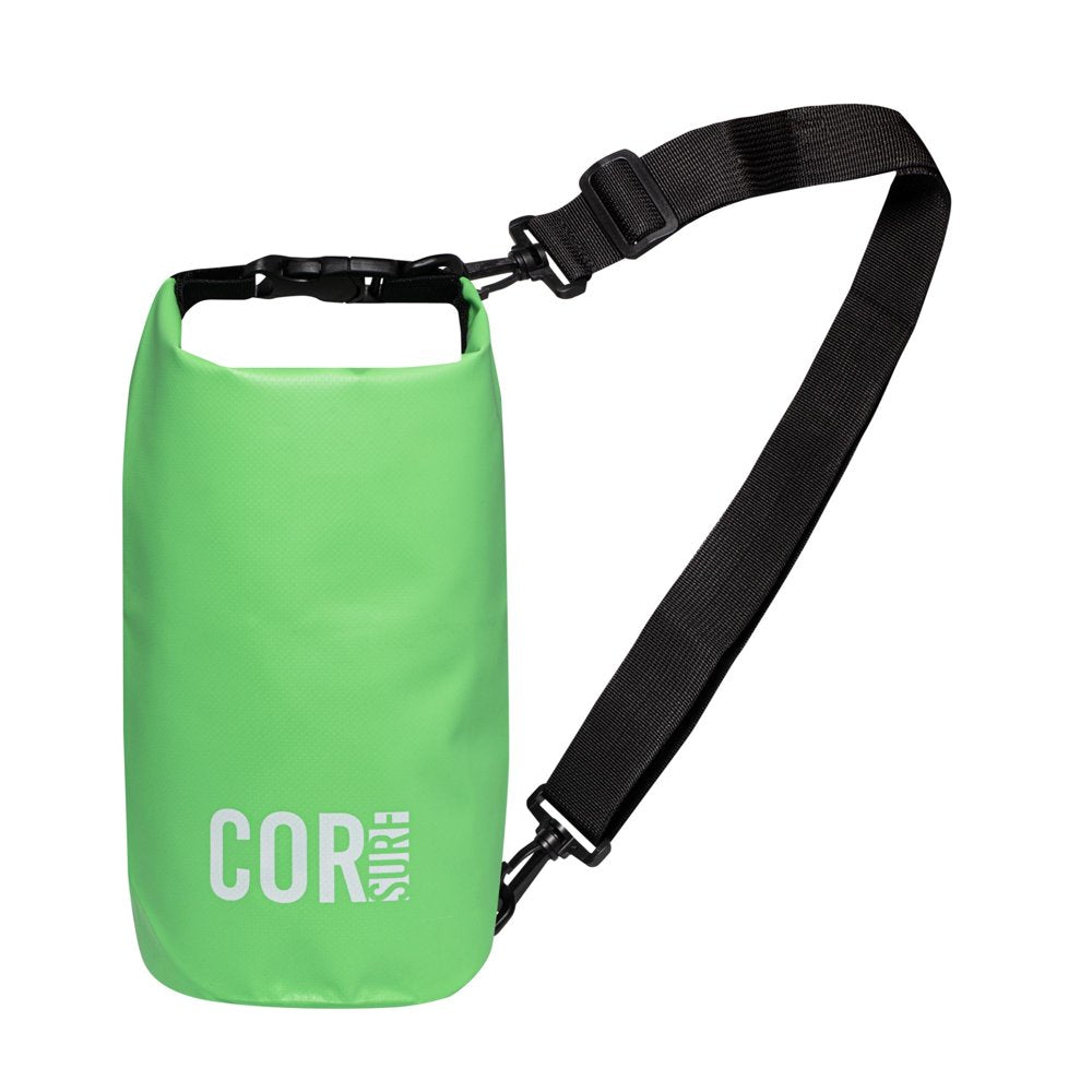 COR Surf Floating Waterproof Dry Bag 3L | 5L | 10L Roll Top Sack Gear Dry Swimming, Camping, Hiking, Beach, Fishing (3-Pack)