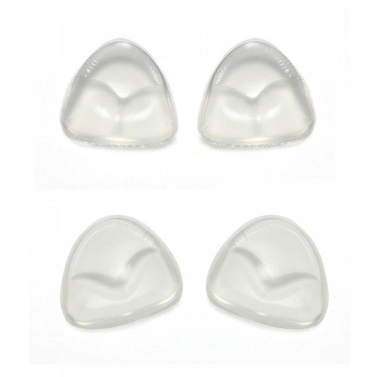 Bra Pad Breast Enhancers, Silicone Bra Insert Triangle Waterproof Bra Enhancement for Swimsuit Bikini Sport Bra