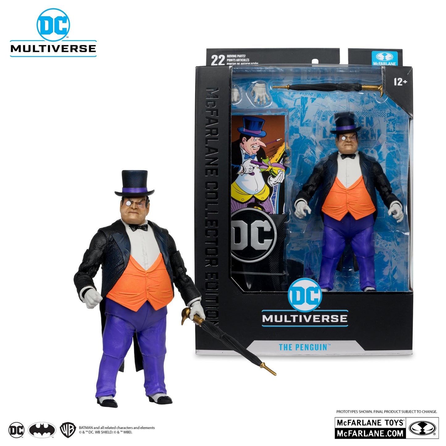 DC Multiverse McFarlane Collector Edition #12 - The Penguin (DC Classic) Action Figure (17128)