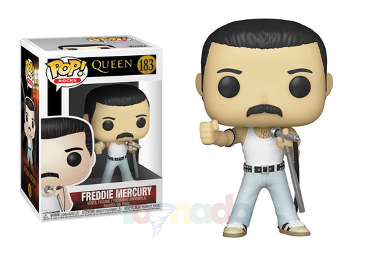 Funko Pop! Rocks #183 - Queen - Freddie Mercury Radio Gaga Vinyl Figure (33735) LOW STOCK