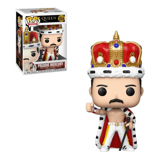 Funko Pop! Rocks #184 - Queen - Freddie Mercury Vinyl Figure (50149) LOW STOCK