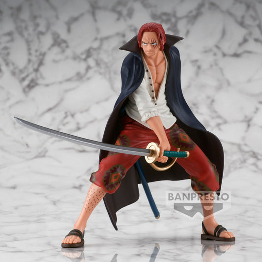 BANPRESTO ONE PIECE FILM RED DXF POSING FIGURE SHANKS FIGURE
