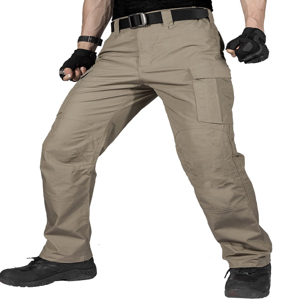 FREE SOLDIER Relaxed Work Cargo Tactical Mens Pants
