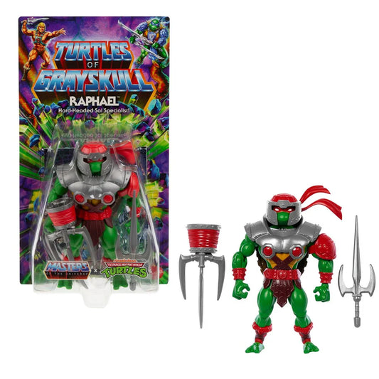 Turtles of Grayskull (MotU v TMNT) - Raphael Action Figure (HTH12)