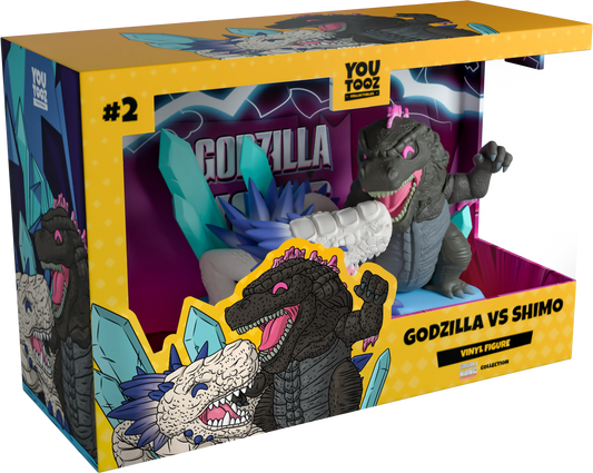 [PRE-ORDER] Youtooz - Godzilla x Kong: The New Empire #2 - Godzilla Vs Shimo Vinyl Figure 2-Pack (78272)