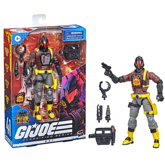 G.I. Joe Classified Series Python Patrol #41 - B.A.T. Action Figure (F4754) LOW STOCK