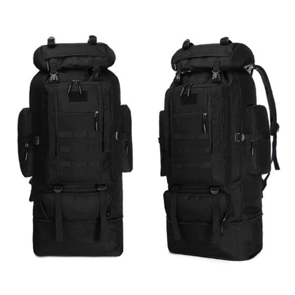 100L Waterproof Tactical Military Hiking Camping Traveling Outdoor Backpack Bag with High Strength Buckles, Smooth and Heavy-Duty Zippers, Super Reliable and Durable