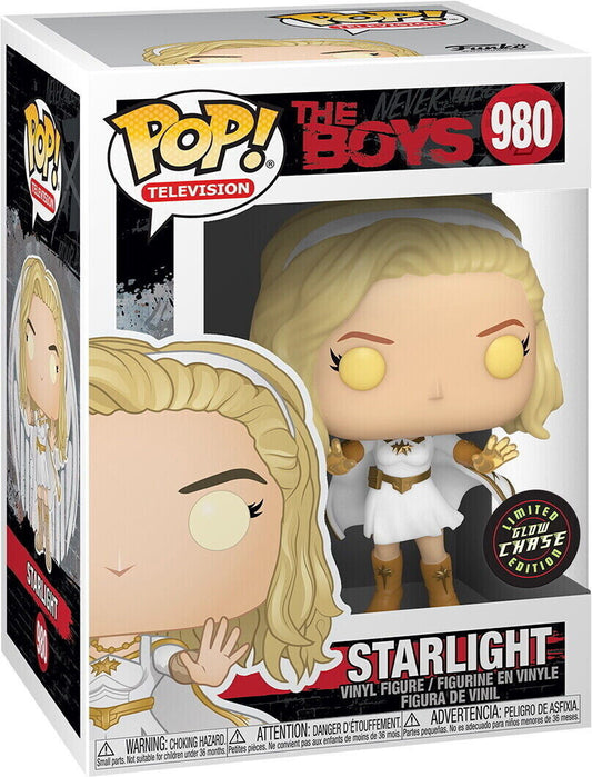 Funko Pop! Television #980 - The Boys - Starlight (GITD) CHASE Vinyl Figure (48187-C)
