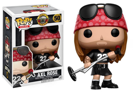Funko Pop! Rocks #50 - Guns N Roses - Axl Rose Vinyl Figure (10688) LOW STOCK