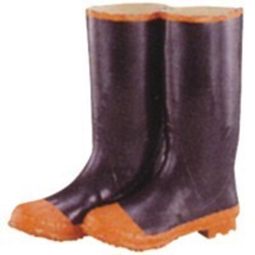 Diamondback RB002-9-C Rubber Knee Boot, Size 9, Black & Red