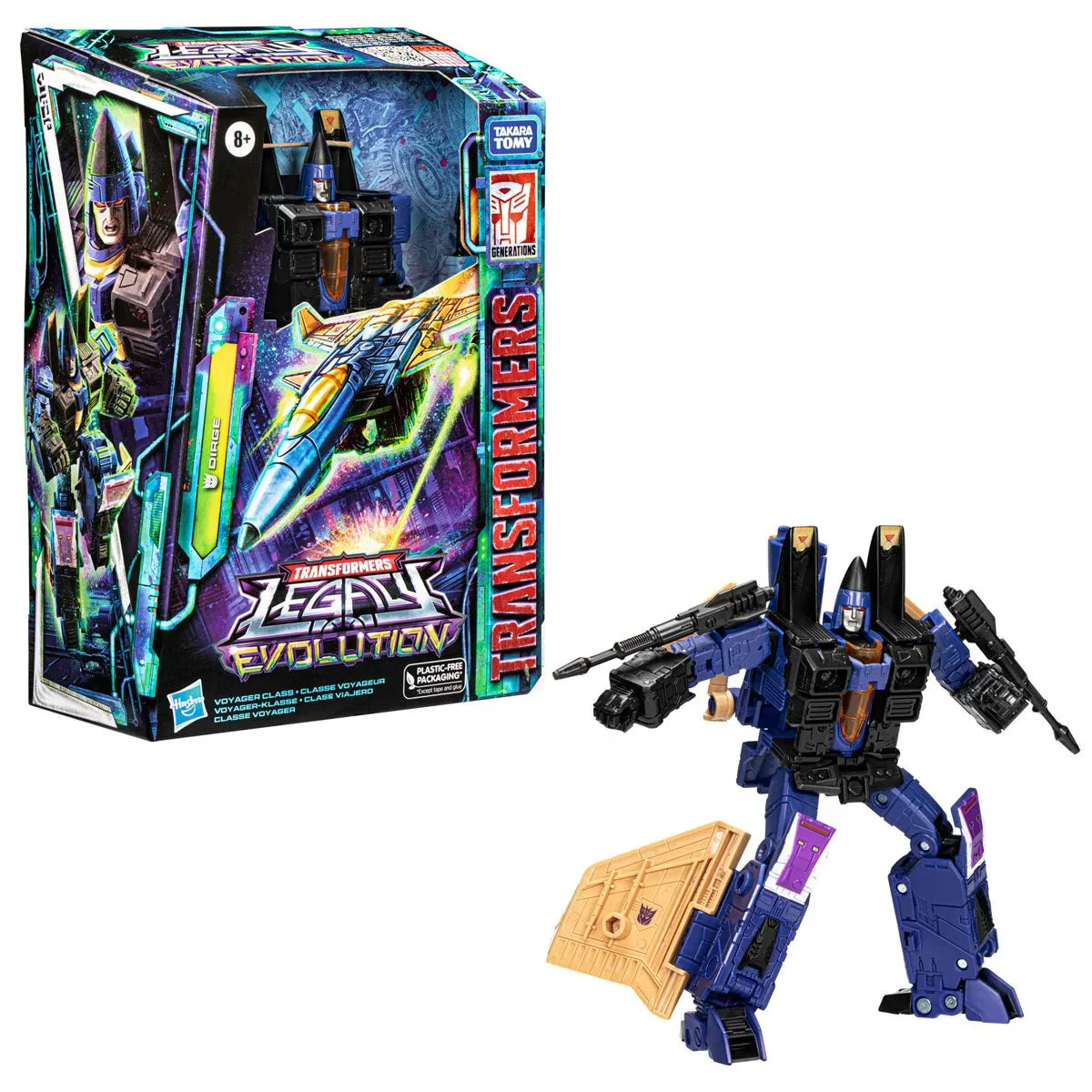 Transformers: Legacy Evolution - Voyager Dirge Action Figure (F7212)