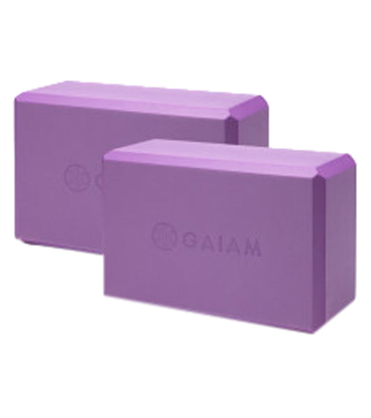 Gaiam 2 Pack Yoga Blocks