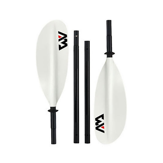 Canoe White Aluminum Alloy Rod Plastic Paddle GND Products
