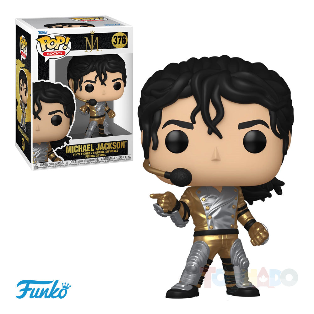 [PRE-ORDER] Funko Pop! Rocks #376 - MJ - Michael Jackson (Armor) Vinyl Figure (77430)