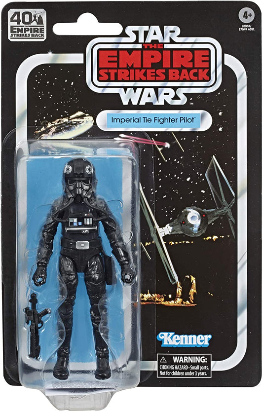 Star Wars: The Black Series - Empire Strikes Back - Imperial Tie Fighter Pilot Action Figure (E8083) LOW STOCK