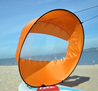 Folding Kayak Sail Wind Paddle Sailing Popup Paddle Board Durable Canoe Sail Rowing Downwind Boat GND Products
